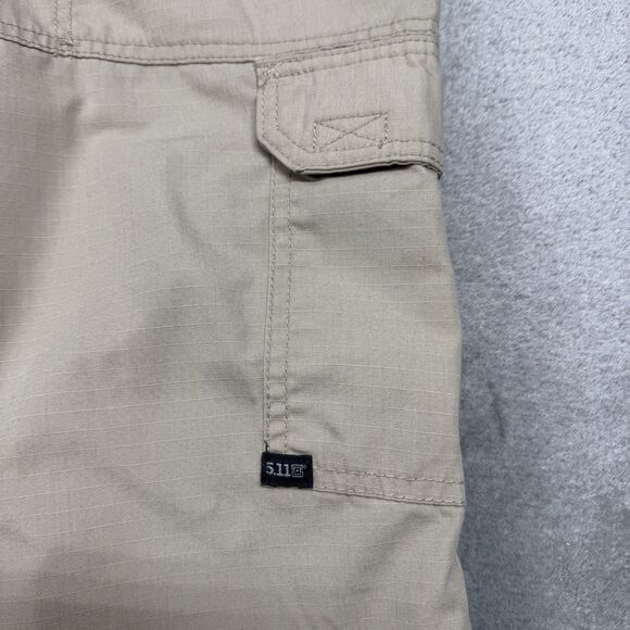 5.11 511 Tactical Taclite Pro Cargo Pants Men’s 38x34 Tan Ripstop Duty Combat - Picture 9 of 11